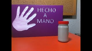 Como hacer pintura casera para pared y techo [upl. by Una]