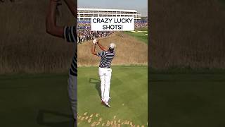 The LUCKIEST Ryder Cup shots 😱 [upl. by Eadwine]