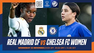 Real Madrid vs Chelsea  Partido entero de la jornada 1 de la UEFA Women’s Champions League 202324 [upl. by Bliss]