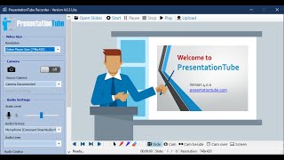 PresentationTube Recorder 40 Presentation and Screen Recorder [upl. by Kaasi]