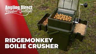 Ridgemonkey Boilie Crusher – Carp Fishing Product Spotlight [upl. by Enohpesrep]