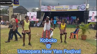 Koboko  Umuopara Umuahia New Yam Festival 2023 umuahia abiastate igbonation igbo igbodance [upl. by Uhile]