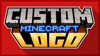 MINECRAFT LOGO TUTORIAL Free [upl. by Kannav]