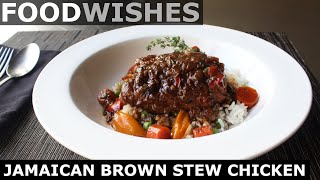 Traditional Caribbean Stew Chicken  CaribbeanPotcom [upl. by Alioz]