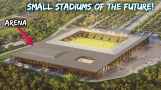 Small but AMAZING Football Stadiums of the Future Part 2 [upl. by Eseryt]