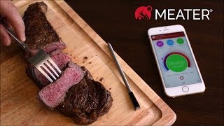 Using The MEATER Guided Cook Feature To Cook a Steak [upl. by Sadick135]