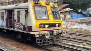 CSMT Fast Arrived Dombivali Railways Station [upl. by Lewiss]