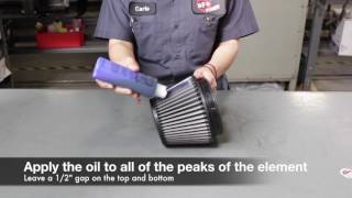 How to clean an aFe POWER Pro 5R Universal Air Filter [upl. by Esinaej924]