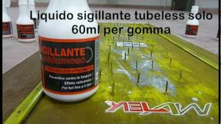 Sigillante Tubeless Schiumoso – Protezione Antiforatura Innovativa [upl. by Claus]