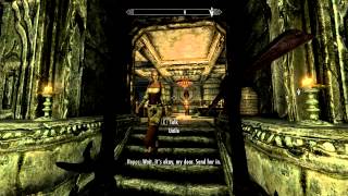 Skyrim walkthrough  The Forsworn Conspiracy [upl. by Loos58]