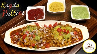 How to make mumbai special Ragda PattiesRagda Patticeरगड़ा पेटिसFood villa by mamta and manisha [upl. by Sukramed]