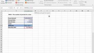 Calculating Loan Payoff in Excel  Knowledgecitycom [upl. by Eolhc]