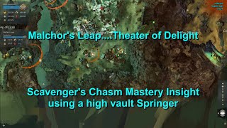 Guild Wars 2 Malchors Leap Theater of Delight Scavengers Chasm Mastery Springer [upl. by Epotimet]