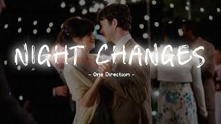 Night Changes  One Direction  Lyrics  Vietsub [upl. by Pastelki545]