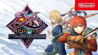 Ys Memoire The Oath in Felghana – Launch Trailer – Nintendo Switch [upl. by Valley779]