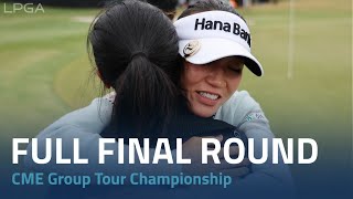 Full Final Round ReAir  2022 CME Group Tour Championship [upl. by Farhsa]