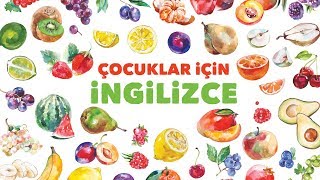 ÇOCUKLAR İÇİN İNGİLİZCE MEYVELER SEBZELER HAYVANLAR EŞYALAR  ŞEN DOSTLAR [upl. by Inahs]