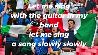 Lasciatemi Cantare Toto Cutugno English lyrics [upl. by Wrightson]