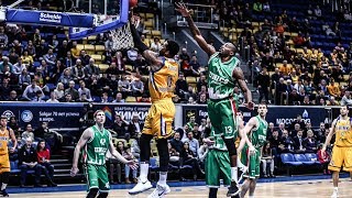 Khimki vs UNICS Highlights March 26 2018 [upl. by Ymia]