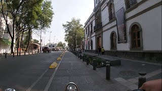 Buenavista  Popotla  Tacuba  Nextengo  Azcapotzalco paseo en bicicleta en la Ciudad de México [upl. by Radu142]