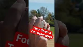 Difference between a four seam and two seam fastball [upl. by Ennaegroeg]