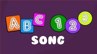 ABC 123 Song  The Alphabet Numbers Song Compilation  Learning Alphabet and Numbers for Kids [upl. by Asaert51]