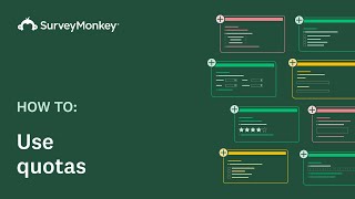 Using Quotas with SurveyMonkey [upl. by Kamila]