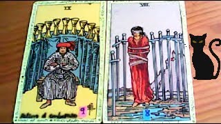 Combinaciones tarot con el NUEVE de COPAS  ARCANOS MENORES DE ESPADAS Por TARA [upl. by Harak]