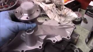 2000 Ranger 3 0L timing cover gasket replacement [upl. by Artenal]