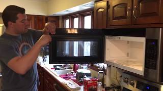 Broken Samsung Microwave Oven Door Handle How to Repair and Fix [upl. by Daukas]