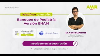 Webinar gratuito Banqueo de pediatría versión ENAM [upl. by Josephson693]