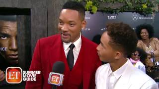 Jaden Smith Critiques His Dads Red Carpet Style [upl. by Hutner224]