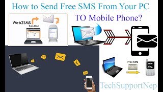 How to send SMS from a Computer to any Mobile Number [upl. by Dennet545]