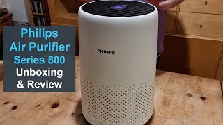 Philips Air Purifier Series 800 Review How Well it Eliminates quotFragrantquot Food Smells [upl. by Ardnasxela739]