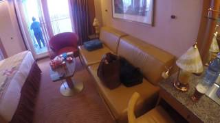 Carnival Pride Ocean Suite 6203 Tour [upl. by Dnilazor515]