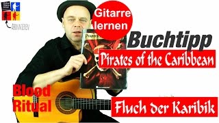 Fluch der Karibik Buchtipp Pirates of the Caribbean Gitarre lernen Blood Ritual🎸 [upl. by Gunter]