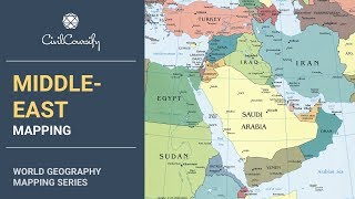 MIDDLEEAST  World Geography Mapping [upl. by Llerrem786]