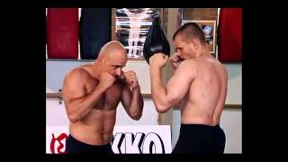 Bas Rutten  How to punch and kick basic technique [upl. by Elsi]