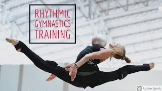 Rhythmic Gymnastics Training  L❤VE HD [upl. by Leaper592]