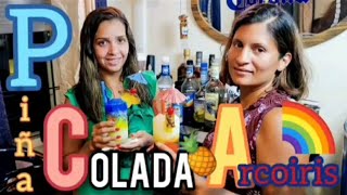 quotPiña Coladaquot🍍de Arcoiris🌈 el Trago🍹 [upl. by Htir]