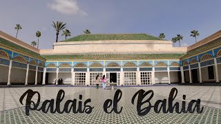 قصر الباهية بمراكش  Bahia Palace in Marrakesh [upl. by Avner479]