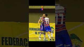 Jackson Samuray marca gol da vitória do Fortaleza sobre o Minas Futsal 🤯 [upl. by Swayne99]