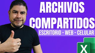 Cómo EDITAR un mismo archivo de Excel entre VARIOS USUARIOS  Coautoría [upl. by Aket]