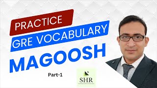 GRE Vocabulary Practice Magoosh Flashcards Part1 [upl. by Lalitta209]