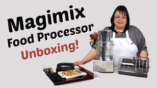 Magimix Food Processor 4200XL Unboxing  Amy Learns to Cook [upl. by Antoni]