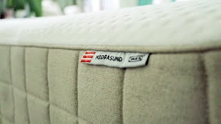 Ikea mattress owner review Hidrasund plus specifications comparison with Vatneström mattress [upl. by Ayekehs]