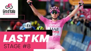 Giro dItalia 2024  Stage 8 Last KM [upl. by Garreth]