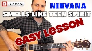 How to play Nirvana Smells Like Teen Spirit on guitar [upl. by Gingras482]