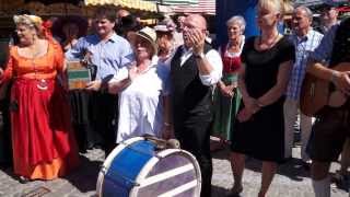 Eröffnung Brunnenfest Viktualienmarkt München [upl. by Janeczka428]