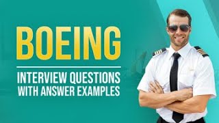 Boeing Interview Questions with Answer Examples [upl. by Aydidey]